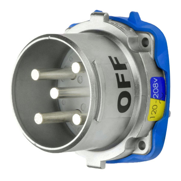 37-68167-A155 - DS60 INLET METAL SIZE 4 TYPE 3R 3P+N+G 60A 120/208 VAC 60 Hz NO AUX WITH NO LOCKOUT HOLE